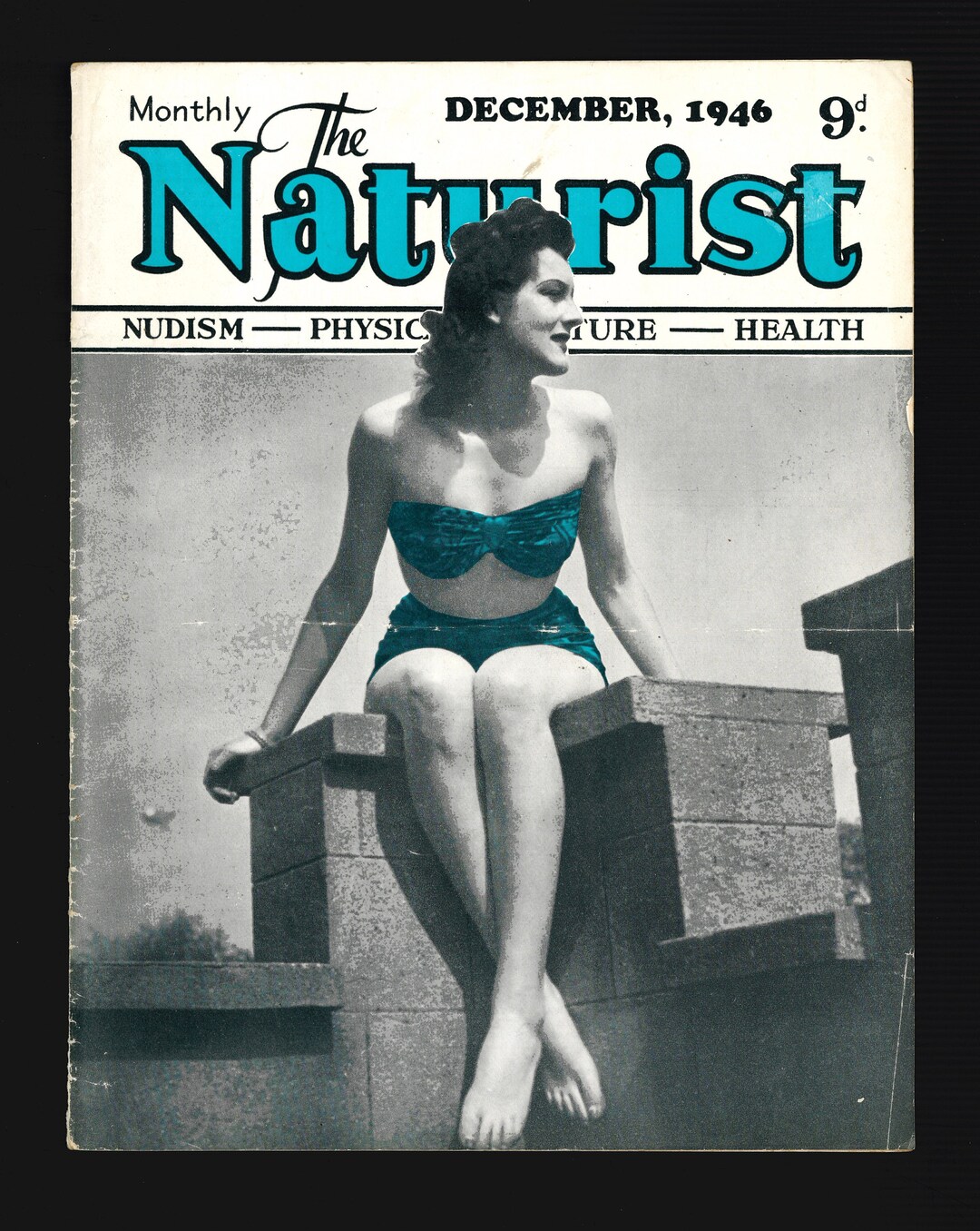 The Naturist Dec 1946 Original Vintage Magazine Nudism Physical Culture The Naturist Dec 1946 Original Vintage Magazine Nudism Physical Culture