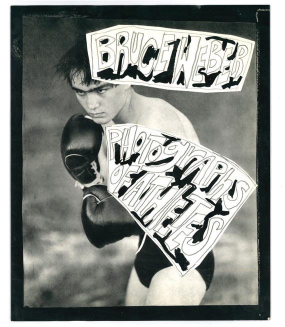 Bruce Weber Photographs of Athletes 1984 Photographs From the 1984