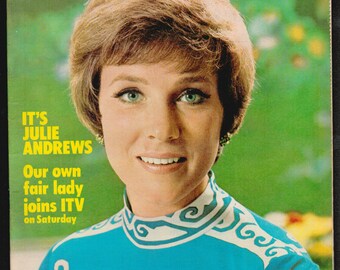 TV Times Sept 14 1972 Original Vintage Magazine 50th Birthday Gift Julie Andrews
