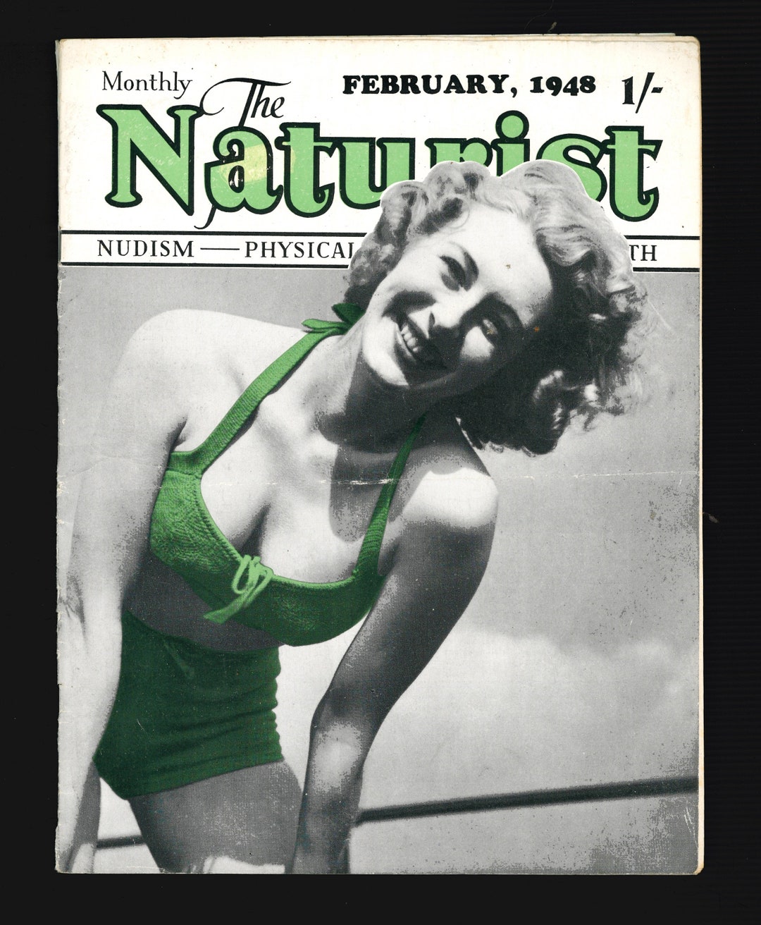 The Naturist Feb 1948 Original Vintage Magazine Nudism Physical Culture