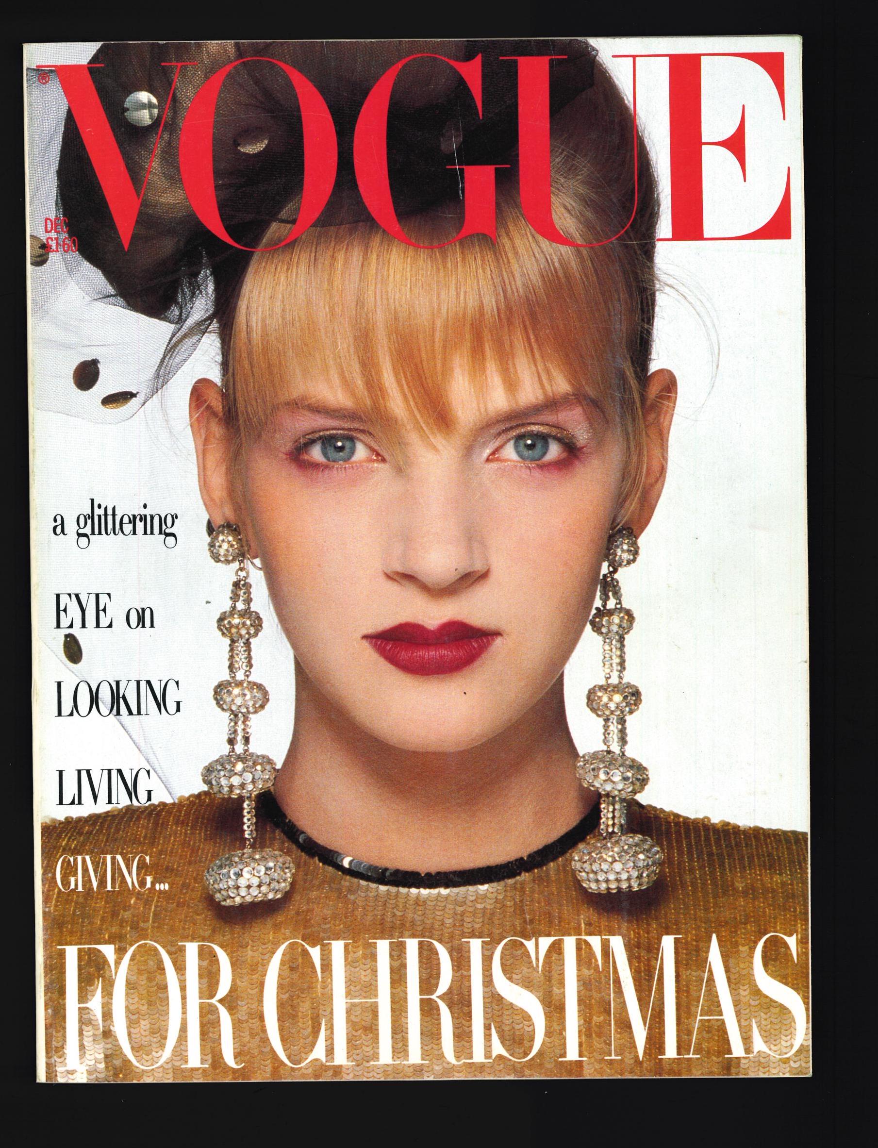 VOGUE BOOK(1985年) Vogue UK Nov 1985 British Original Vintage Fashion Magazine
