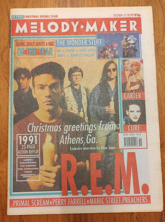 R.E.M. MELODY MAKER Vintage Tシャツ 80s｜ファッション