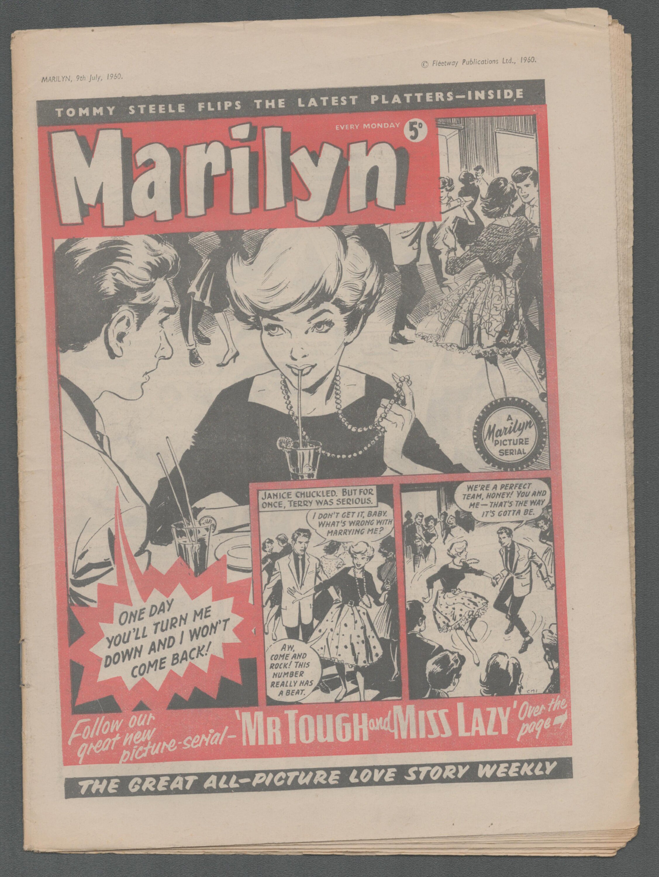 Marilyn July 9 1960 Uk Original British Vintage Comics Etsy