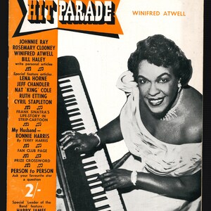 Hit Parade Vol 1 No 19 Dec 1955 Original Magazine Rock n Roll Winifred Atwell