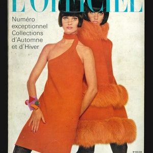 L&#39;Officiel Magazine Nr. 533-534, September 1966, Herbst- und Winterkollektion (A)