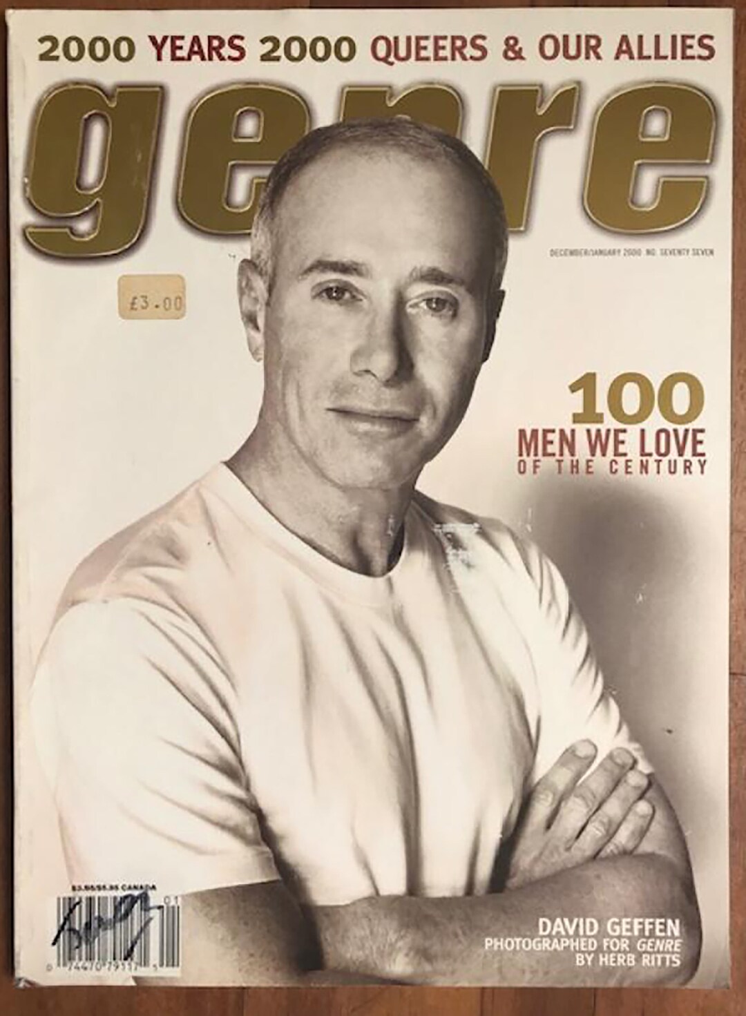 George Magazine 2000 George Magazine Diciembre Enero 2000 100 Men We Love 2000 Queers ...