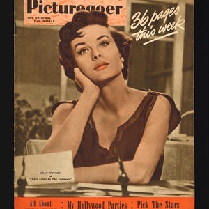 Picturegoer Film Movie Cinema Hollywood April May June 1954 Original Vintage Magazine 70th