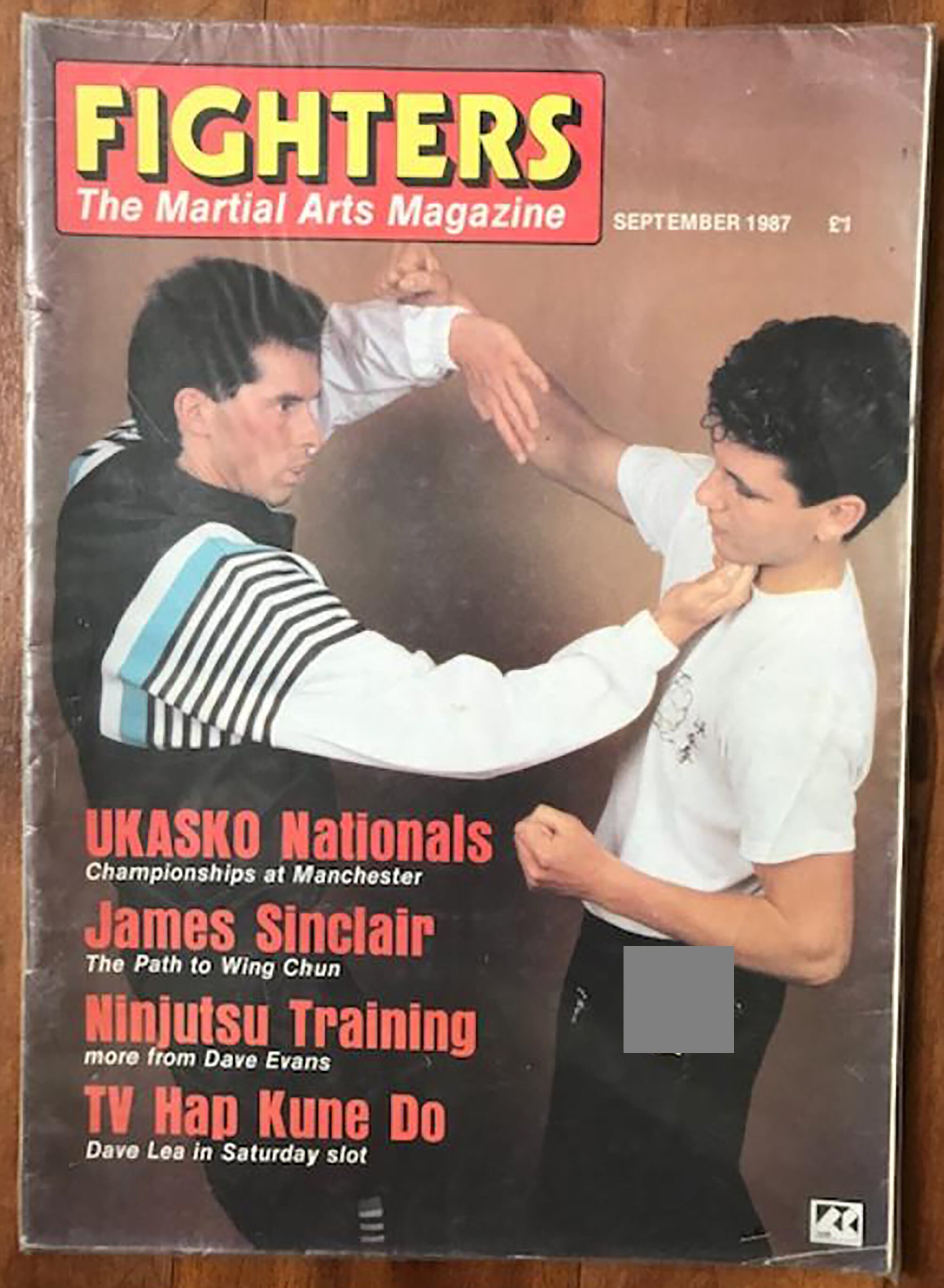 Fighters Sept 1987 Martial Arts Magazine UKASKO Nationals Etsy