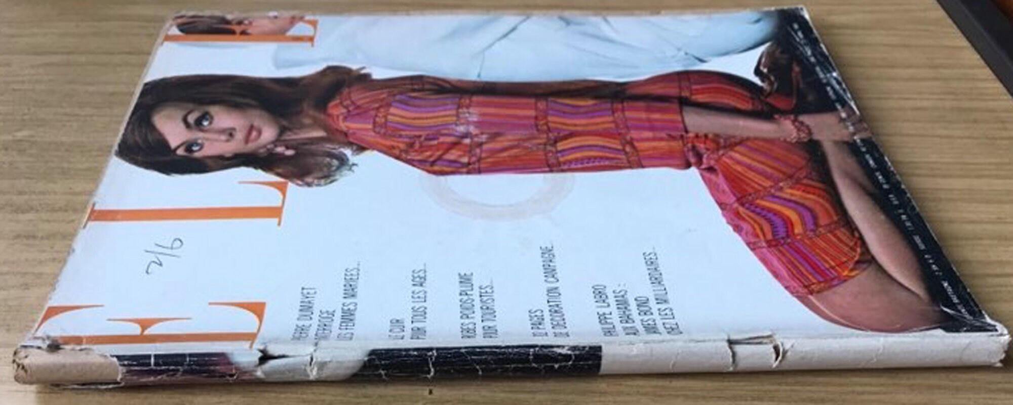 その他 ELLE French 6 MAI 1965 Elle Nov 18 and Dec 16 1965 French Original Vintage Fashion