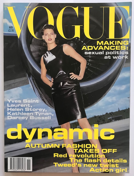 VOGUE 英国版 1994年1月号 ヴィンテージ雑誌 Vogue UK Nov 1994