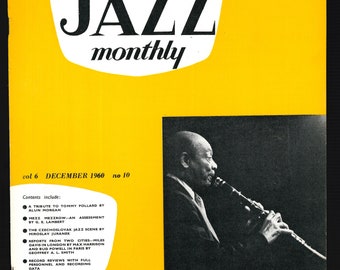 Jazz Monthly, dicembre 1960, rivista musicale britannica.