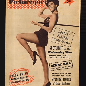 Picturegoer Film Movie Cinema Hollywood March April 1955 Original Vintage Magazine