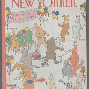New Yorker Feb 11 1991 Original Journalism Vintage Magazine Cover by Danny Shanahan