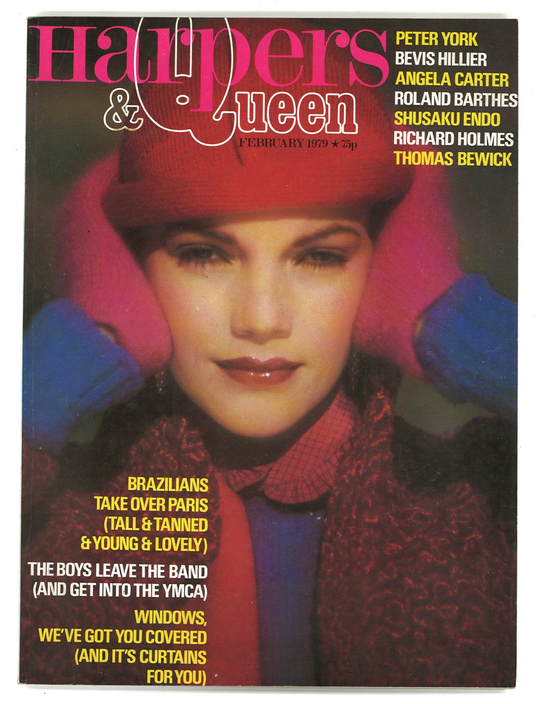 Harpers & Queen UK Feb 1979 Birthday Gift Present British Etsy