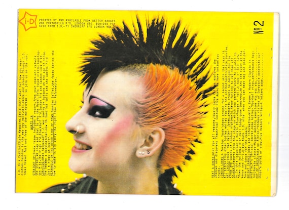 I-D No 2 1980 Magazine Street Fashion Punk Skinhead New Romantics