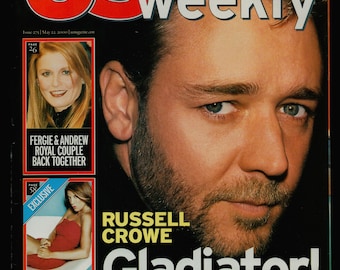 US Weekly Magazine  May 22 2000 Russell Crowe Gladiator