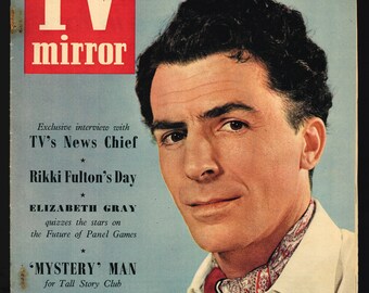 TV Mirror Vol 5 No 7 13 août 1955 Magazine original