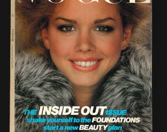 Vogue UK November 1978 British Original Vintage Fashion Magazine Gift Present Birthday Debbie Dickinson