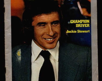 Sports Illustrated 24 de diciembre 1973 Jackie Stewart Campeón, Joe Frazier, Ali, Norton, George Foreman