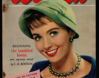 Woman May 17 1958 Original British Vintage Weekly Women Magazine C.K. Booton