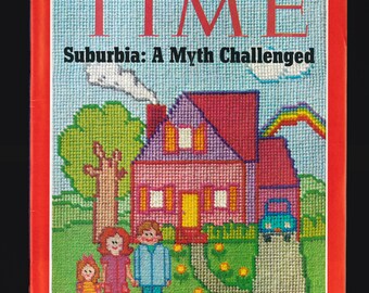 Time Magazine March 15 1971 - Suburbia A Myth Challenged