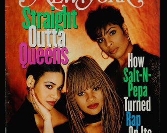 New York Magazine Jan 17 1994 Straight Outta Queens Salt-N-Pepa 30th