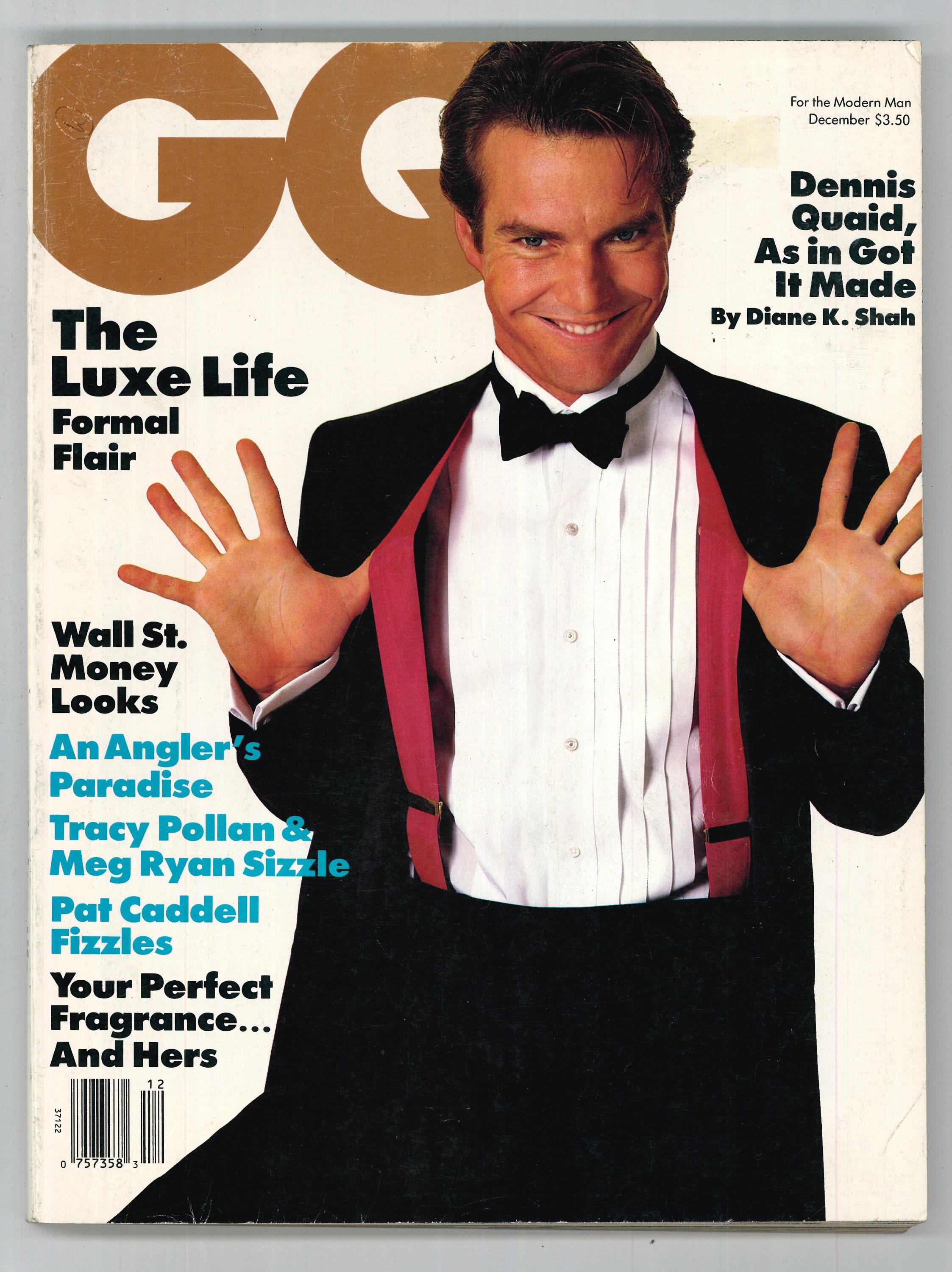 GQ 1987 - 1988 Gentlemen's Quarterly Original Vintage