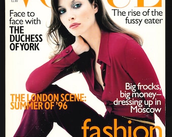 Vogue Italia Special No 29 March 1990 Fashion Magazine Capucine