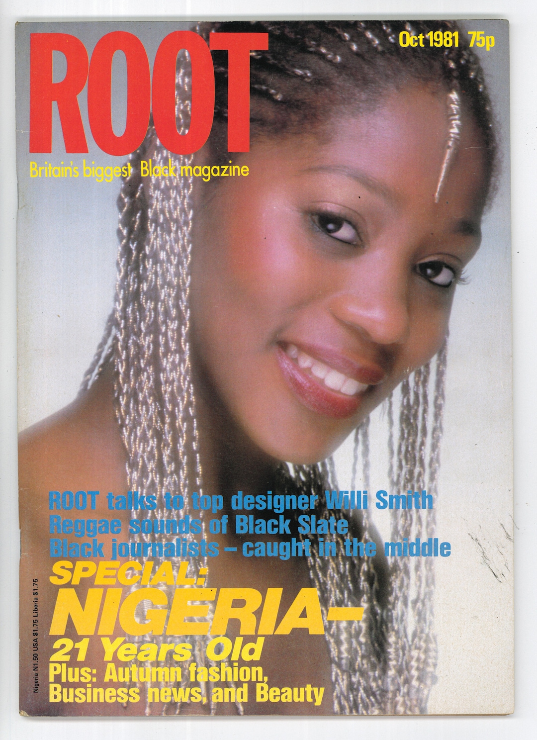 Root Oct 1981 Original Magazine - Britains Biggest Black Magazine - Etsy