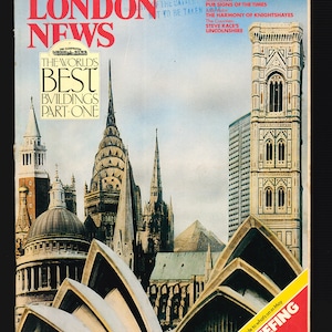Illustrated London News May 1984 Original Vintage Weekly Magazine 40th Birthday