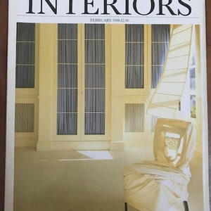 World of Interior Feb 1988 Design & Decoration