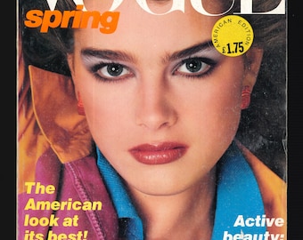 Vogue US Dec 1980 Original Vintage American Fashion Magazine