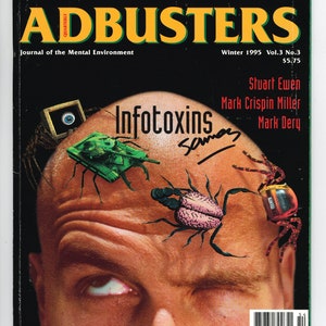 Adbusters Vol 3 No 3 Winter 1995 Original Vintage Magazine