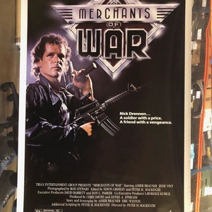 Merchants of War, 1989 US 1 Sheet Movie Poster