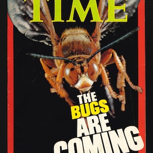 TIME JULY 12 1976 Vintage Magazine the Bugs are coming