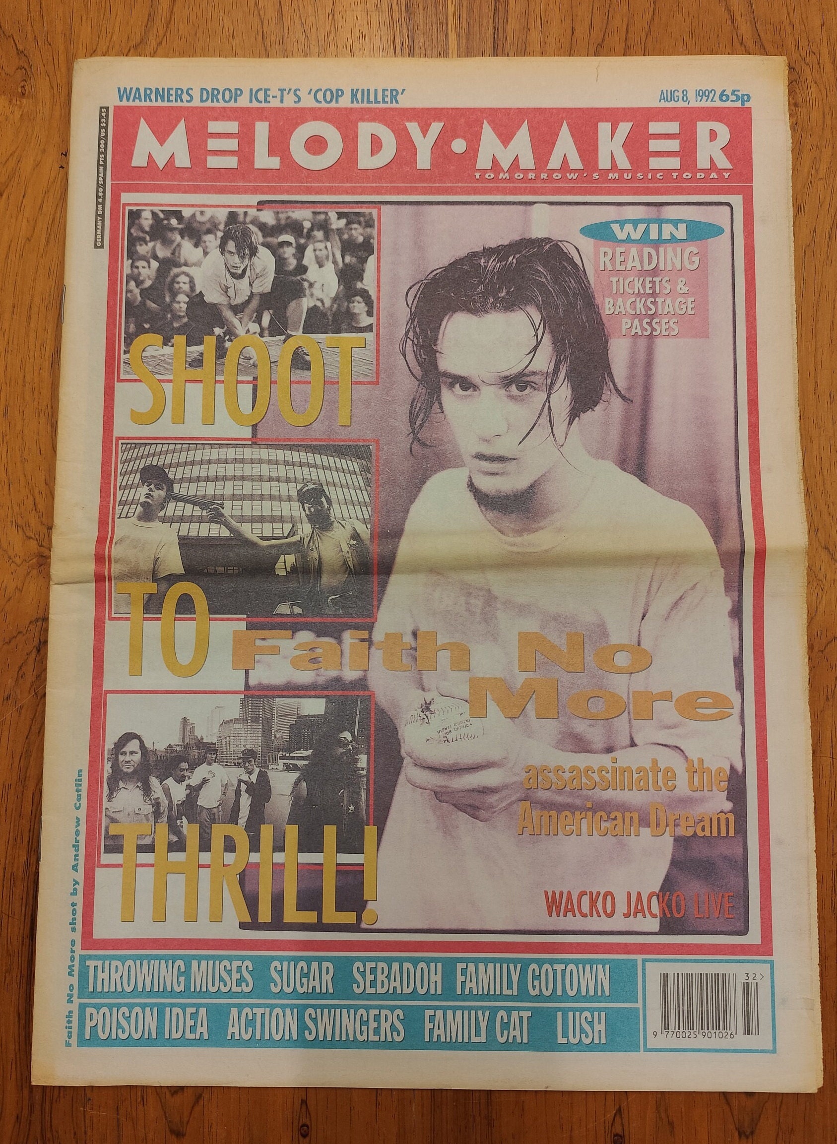 Melody Maker Aug 8 1992 British Pop Newspaper Wacko Jacko - Etsy