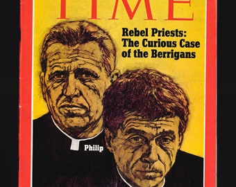 Time Magazine January 25, 1971 Rebel Priests The Curious Case Of The Berrigans