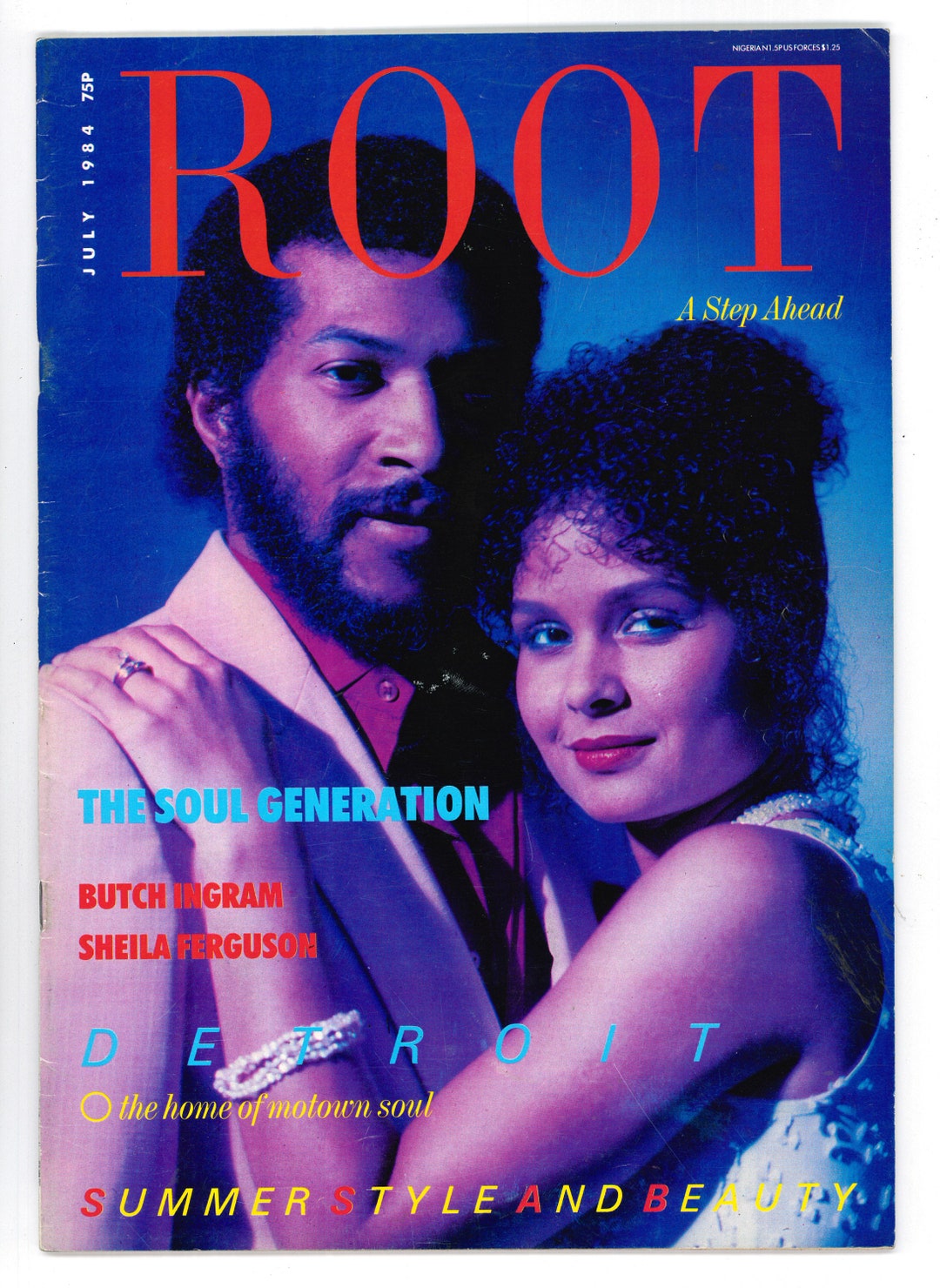 Root July 1984 Original Magazine - Britains Biggest Black Magazine 40th ...