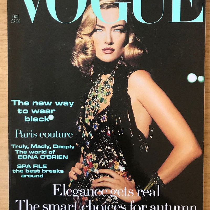 1992 Vogue - Etsy
