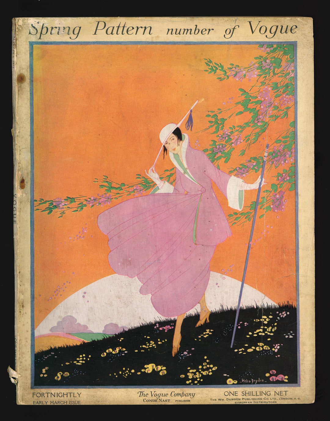 Vogue UK March 1 1916 Original Vintage Fashion Magazine - Etsy