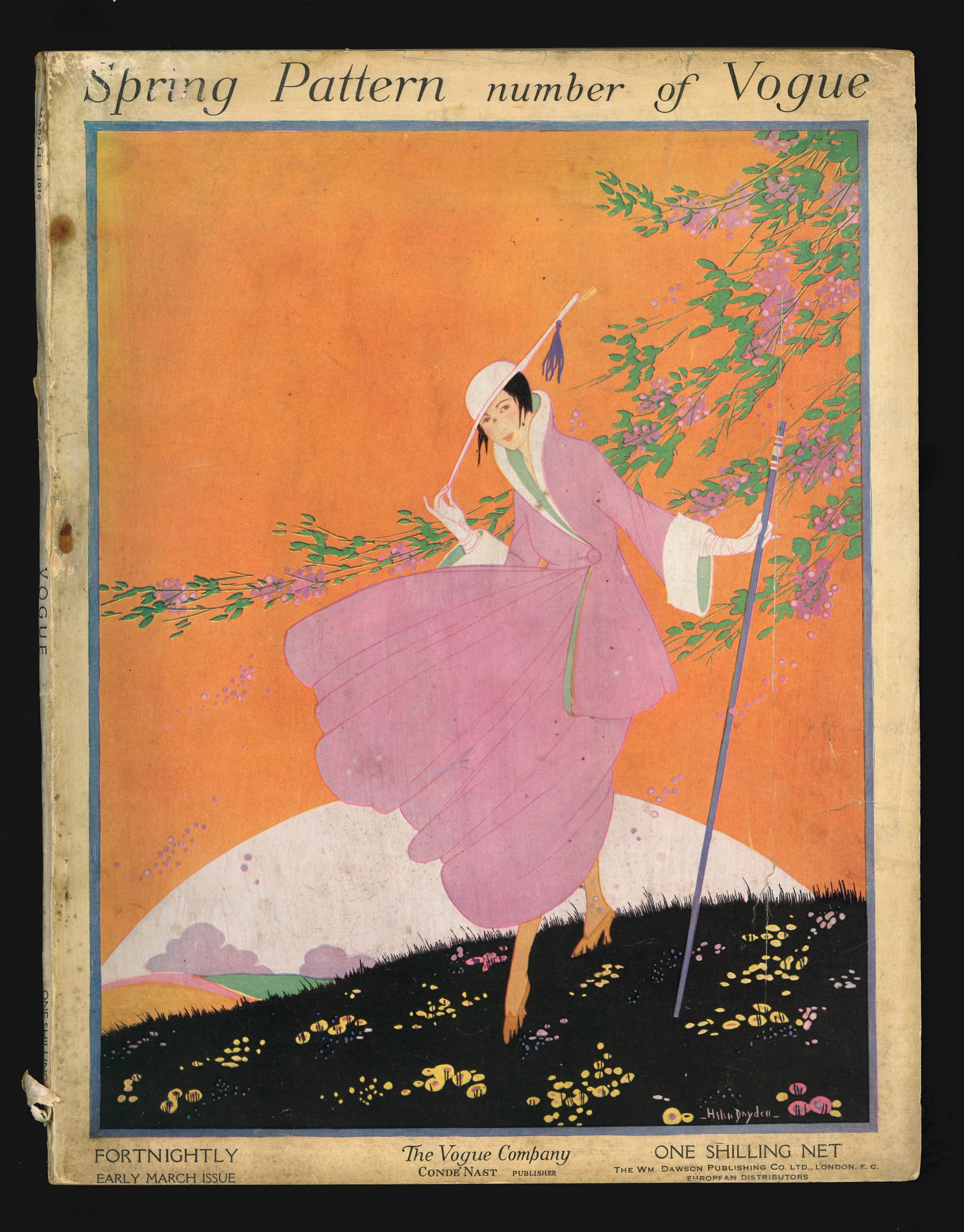 Vogue UK March 1 1916 Original Vintage Fashion Magazine - Etsy Finland