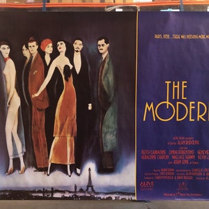 The Moderns, 1988 British Quad Movie Poster