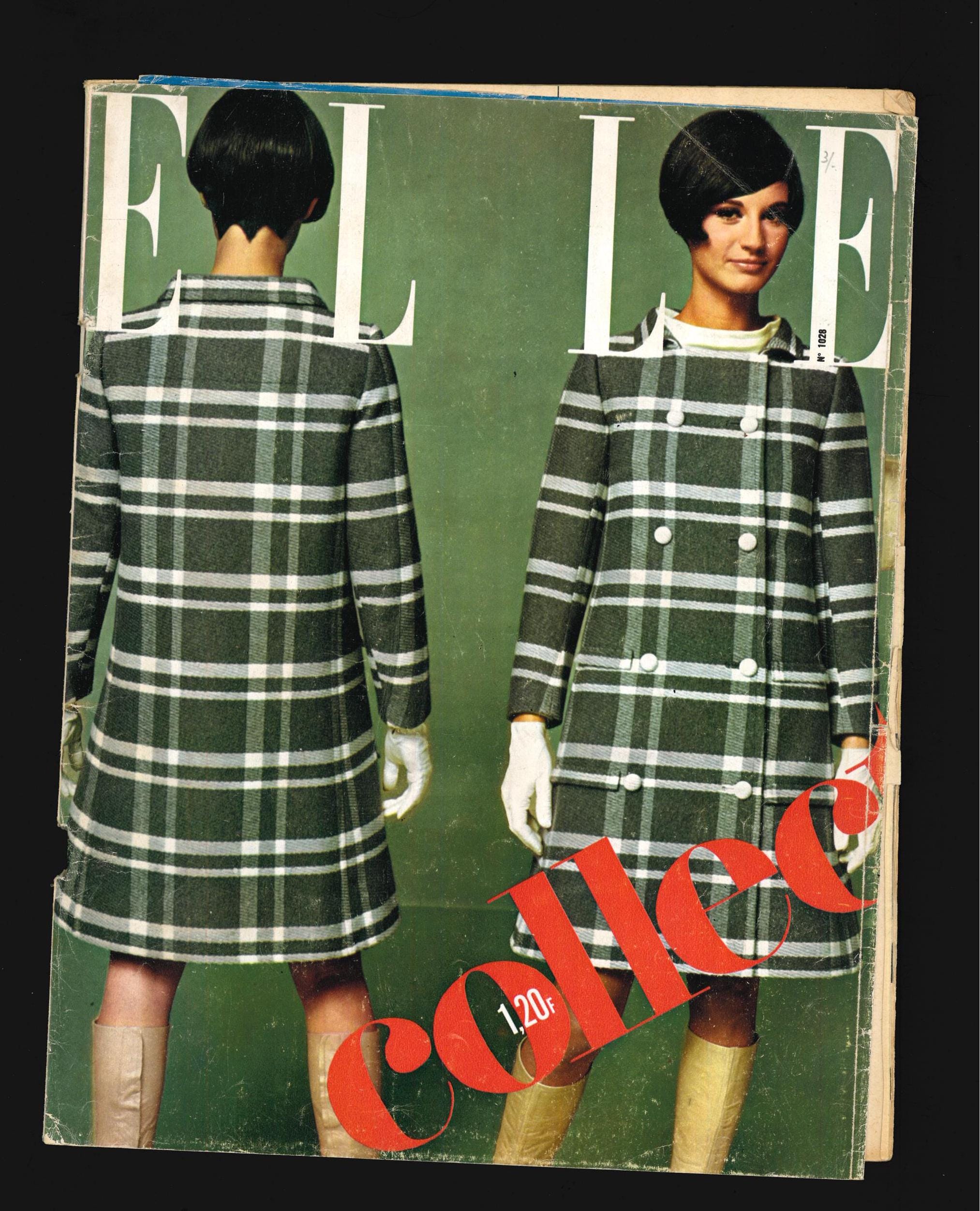 Elle French Sept 2 1965 No 1028 Foreign Original Vintage Retro