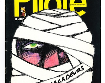 Pilote No 726 1973 Revista cómica francesa