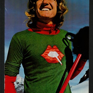 Ski Wear 1970 Men Fashion Original Tear sheet ideal for Framing