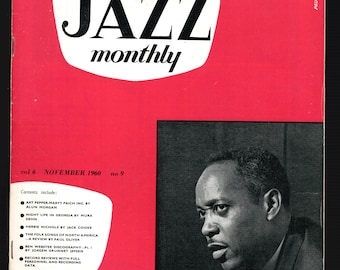 Jazz Monthly, novembre 1960 Rivista musicale britannica.