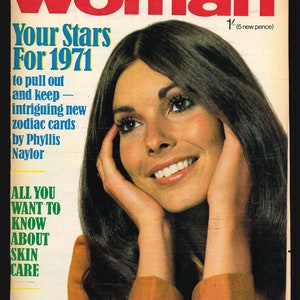 Frau 7 Nov 1970 Vintage Magazin Fashion Beauty Kochen Sternzeichen