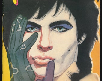 Rivista di interviste di Andy Warhol, novembre 1985 NICK RHODES Duran Duran Antonio Lopez