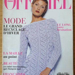 L&#39;Officiel No 781 Aug Paris Französisch Original Retro Vintage Mode Magazin Geschenke