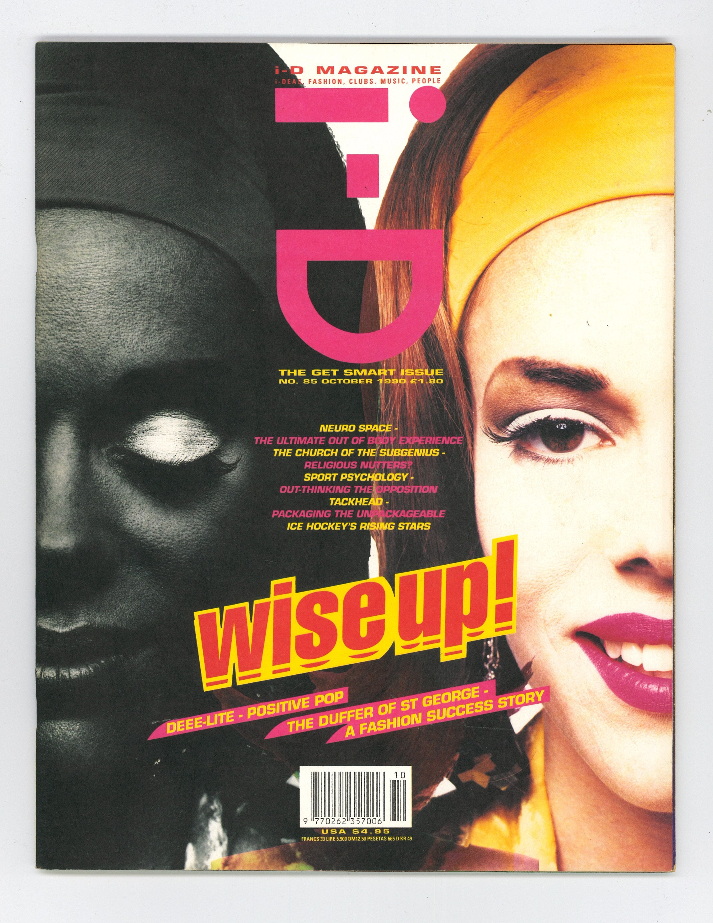 I-d Magazine No 85 October 1990 Get Smart High Street